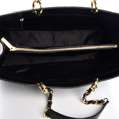 Chanel Caviar Quilted XL Grand Shopping Tote GST Black 5 of 8