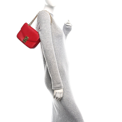 Celine Shiny Calfskin Small C Bag Red 2 of 9