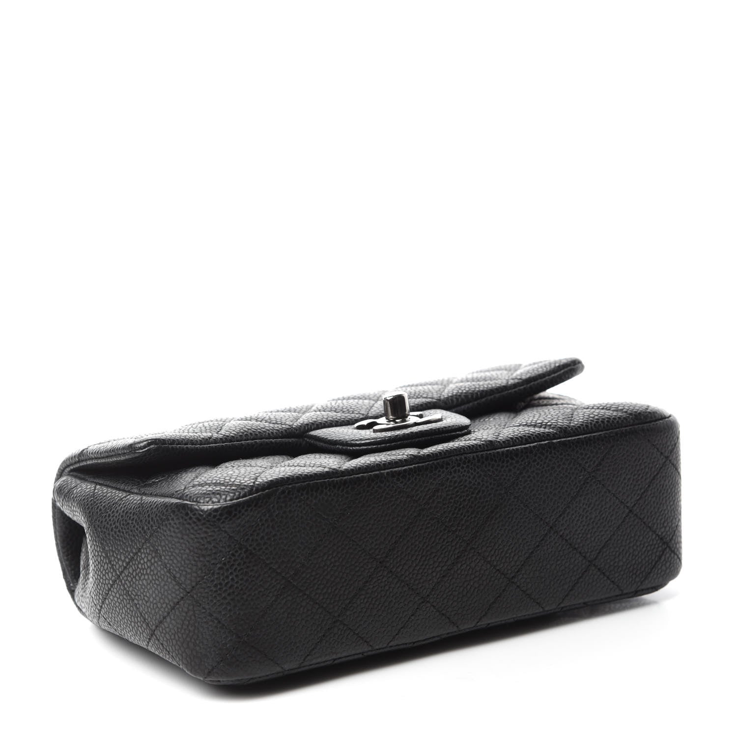 Chanel Caviar Quilted Mini Rectangular Flap Black 4 of 13
