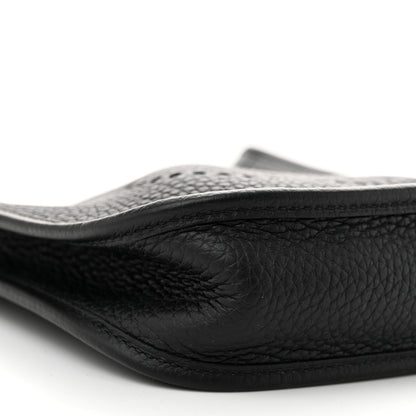 Hermes Taurillon Clemence Evelyne TPM Black 9 of 10