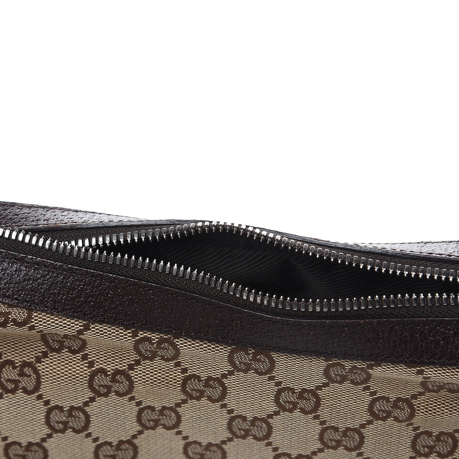 Gucci Monogram Shoulder Bag Dark Brown 10 of 10