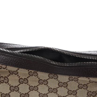Gucci Monogram Shoulder Bag Dark Brown 10 of 10