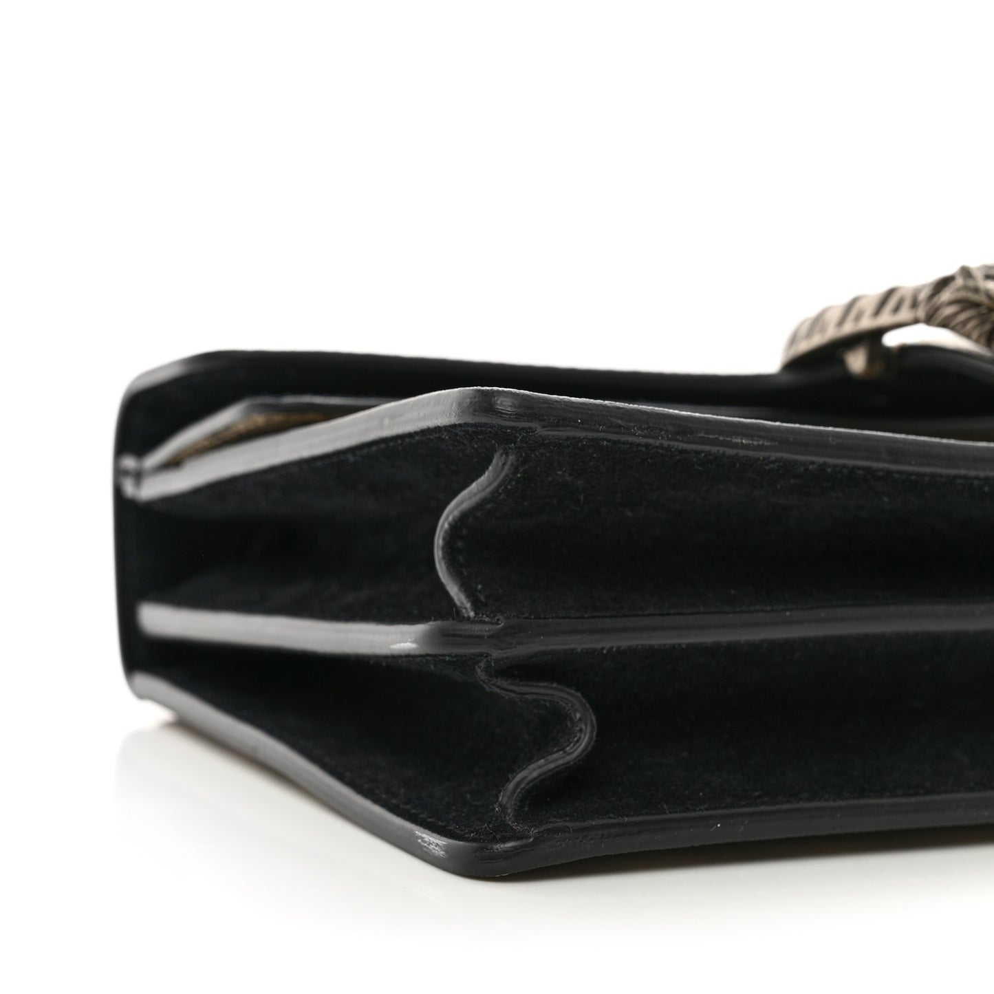 GG Supreme Monogram Small Dionysus Shoulder Bag Black