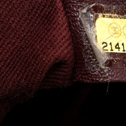 Chanel Patent Goatskin Quilted CC Tote Blue 7 of 11