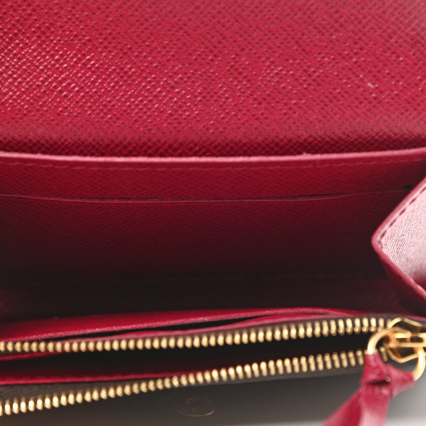 Monogram Rosalie Coin Purse Fuchsia