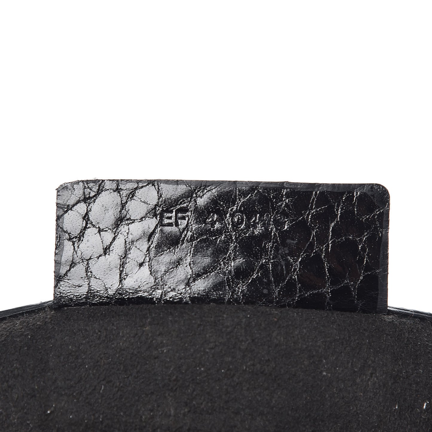 Glazed Pebbled Calfskin Medium Lucrezia Black