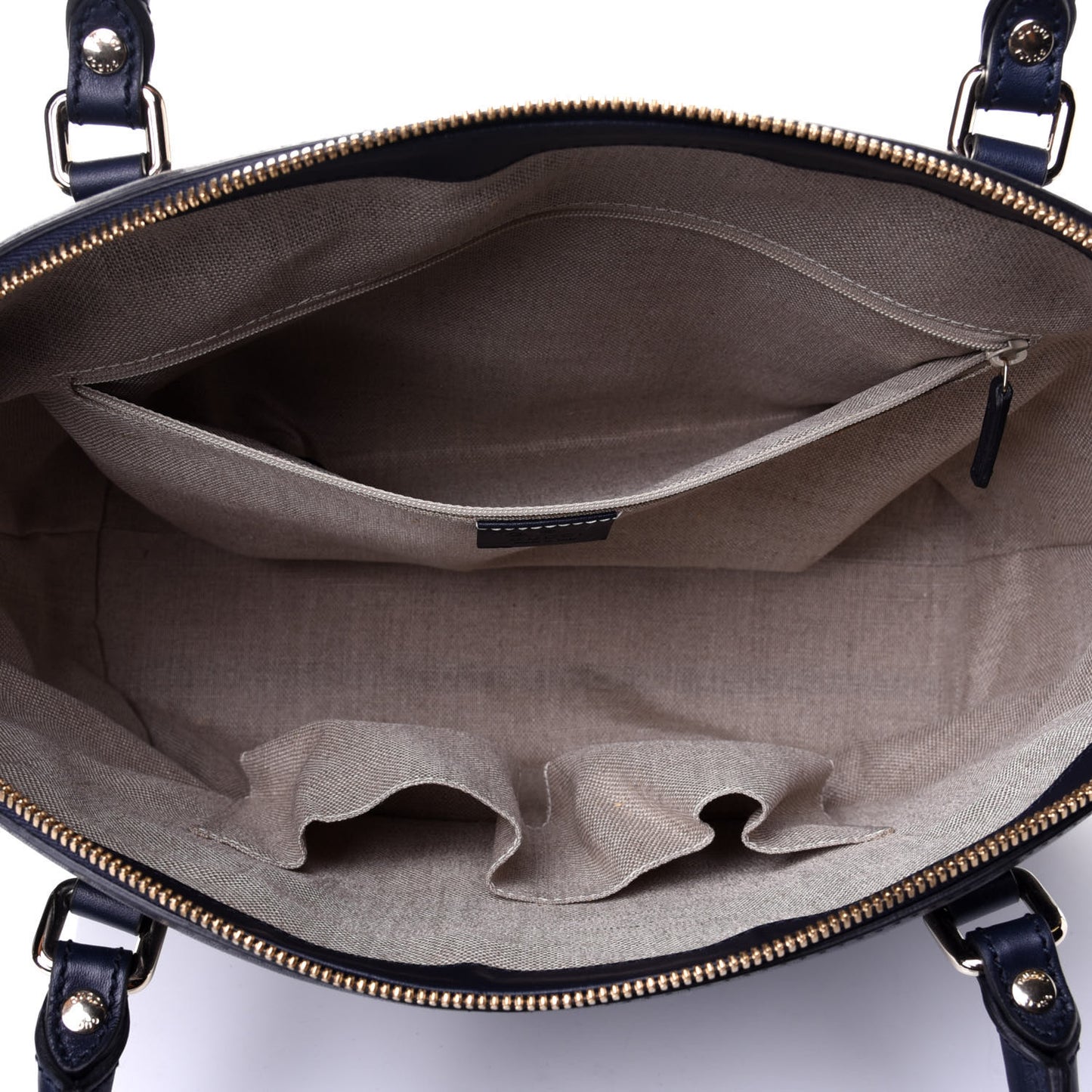 Soft Microguccissima Dome Satchel Navy