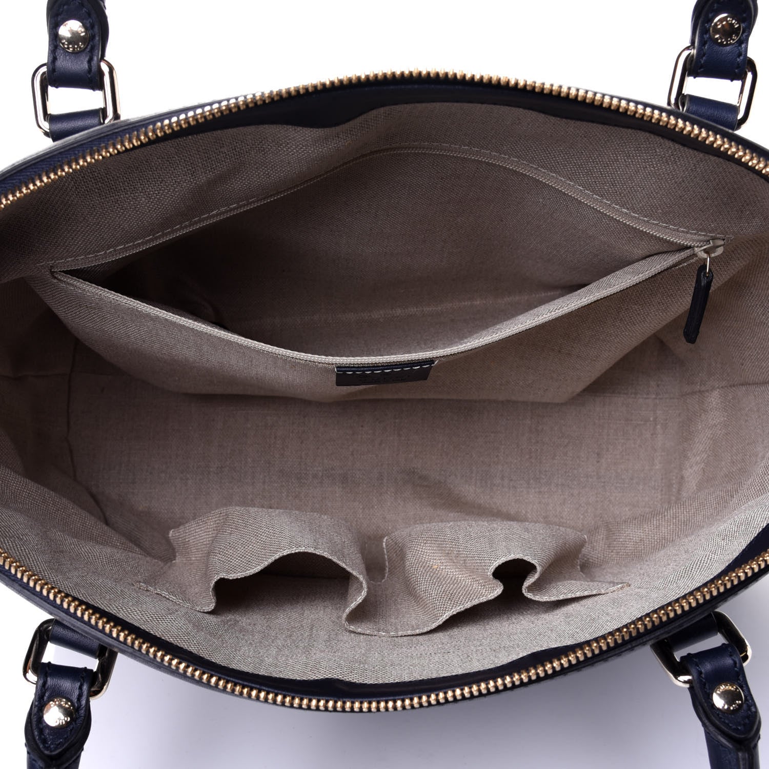 Gucci Soft Microguccissima Dome Satchel Navy 5 of 10