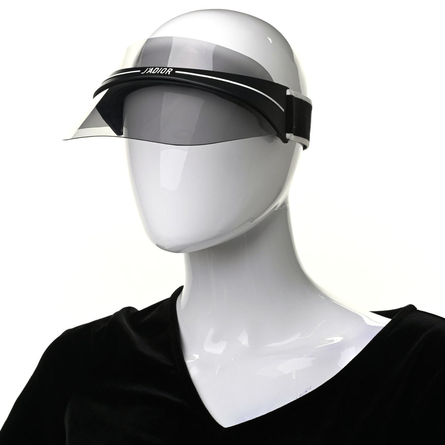Mirrored DiorClub1 Sun Visor Black