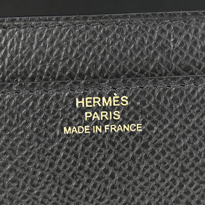 Hermes Epsom Constance Wallet To Go Black 10 of 13