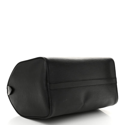 Louis Vuitton Epi Speedy 30 Black 4 of 10