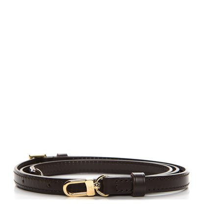 Louis Vuitton Calfskin 16mm Adjustable Shoulder Strap Brown 1 of 2