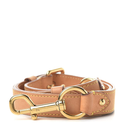 Louis Vuitton Vachetta 25mm Adjustable Shoulder Strap VVN 1 of 7