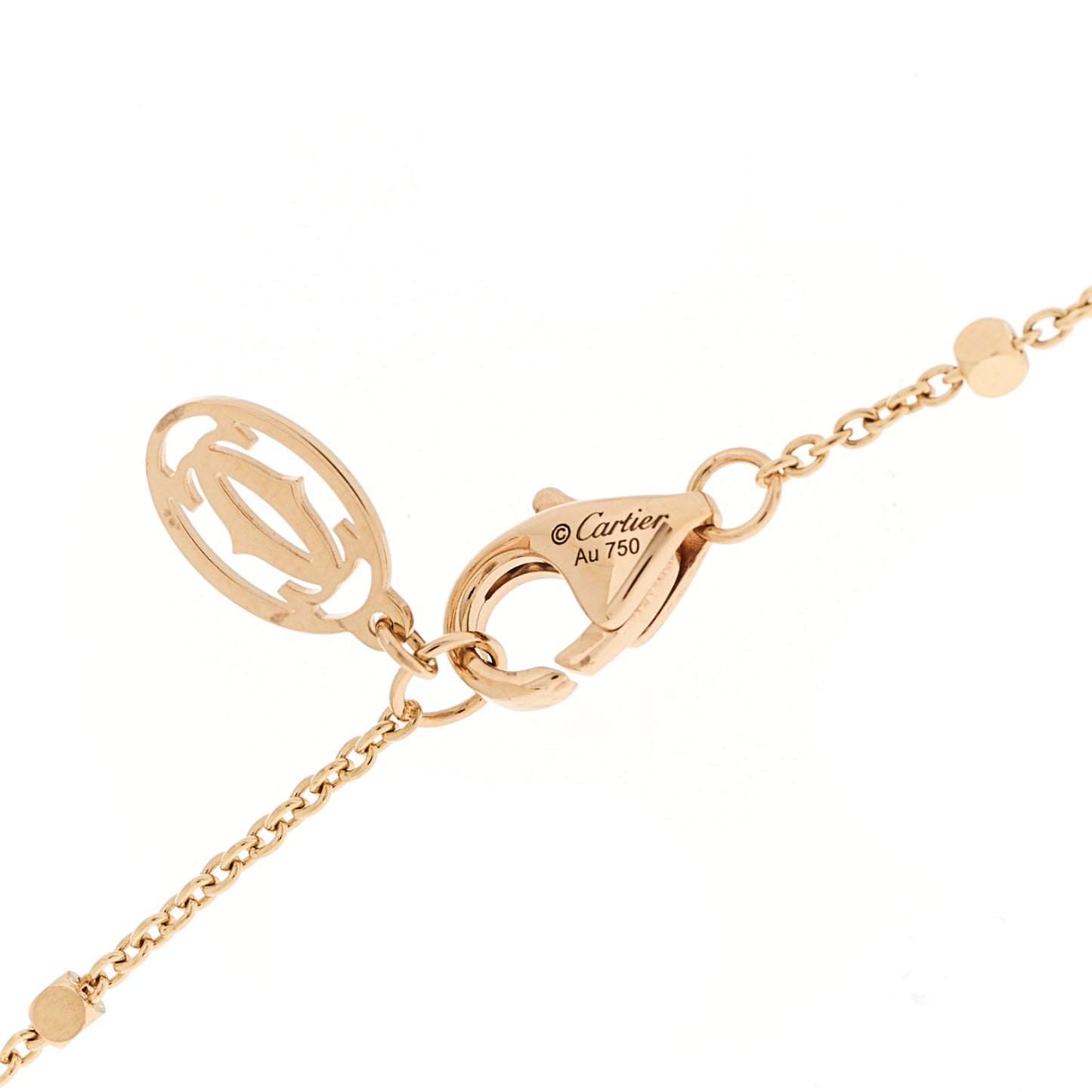 18K Pink Gold Small Clash de Cartier Necklace