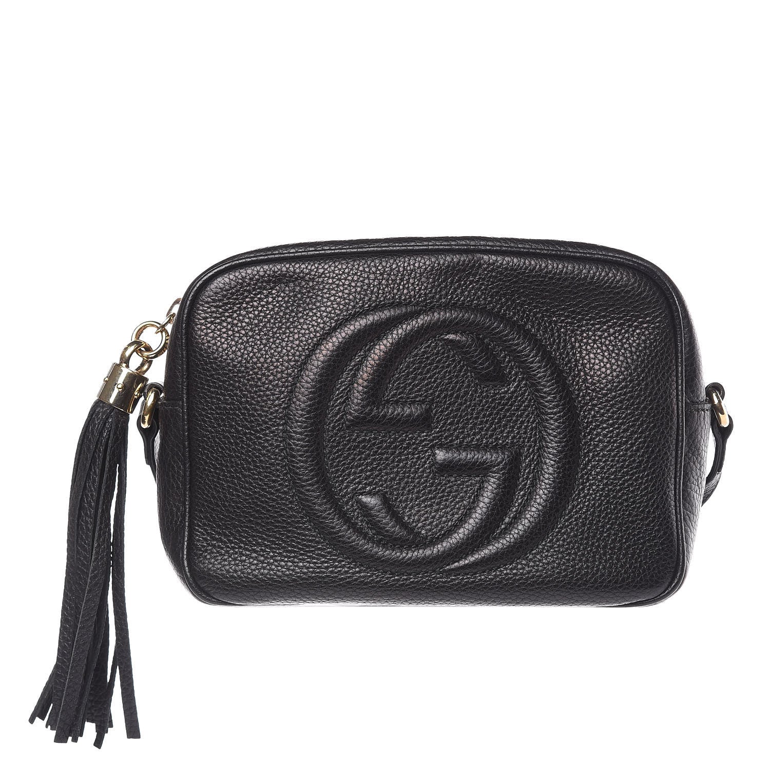 Gucci Pebbled Calfskin Small Soho Disco Bag Black 1 of 10