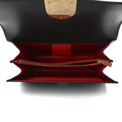 Christian Louboutin Calfskin Large Elisa Shoulder Bag Black 5 of 12