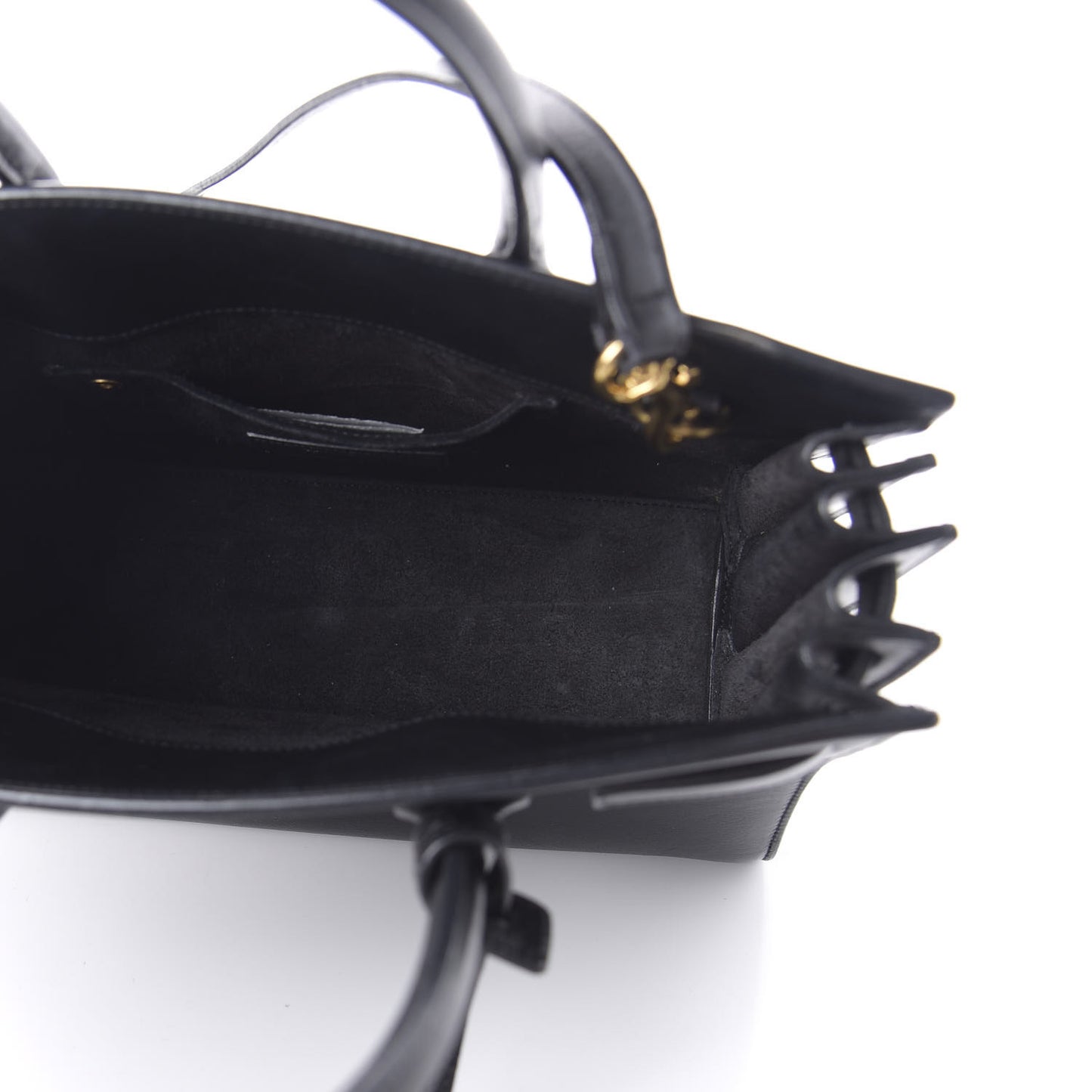 Calfskin Baby Sac De Jour Black