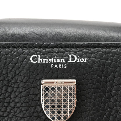 Christian Dior Grained Calfskin Diorever Flap Black 6 of 12