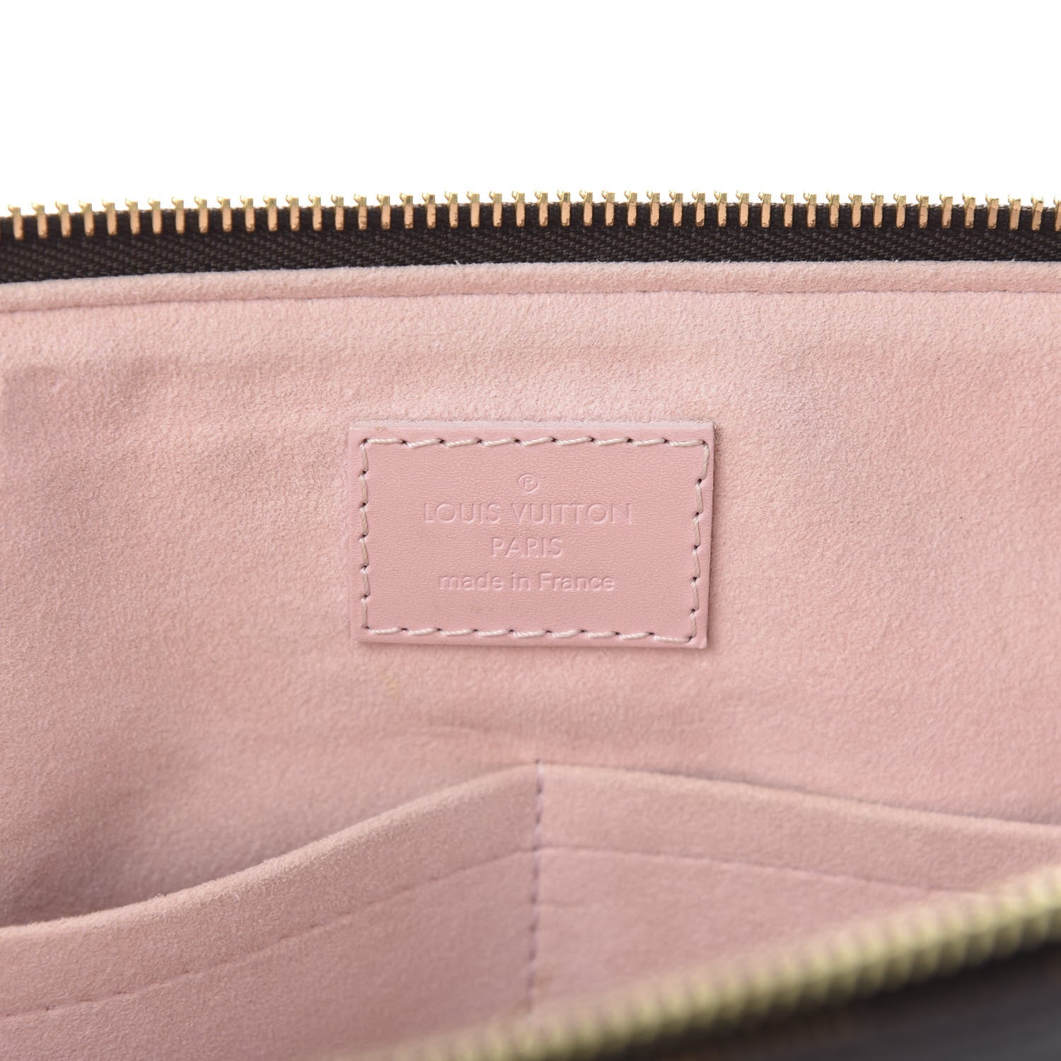 Louis Vuitton Damier Ebene Caissa Tote PM Rose Ballerine 6 of 13