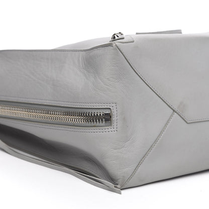 Balenciaga Veau Papier A4 Zip Around Tote Gris Glace 8 of 15