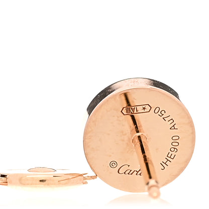 Cartier 18K Pink Gold LOVE Earrings 4 of 4