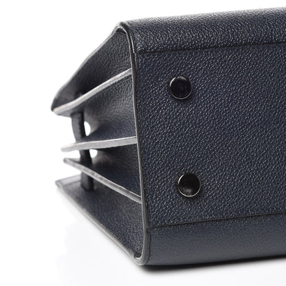 Saint Laurent Grained Calfskin Baby Sac De Jour Marine 8 of 10