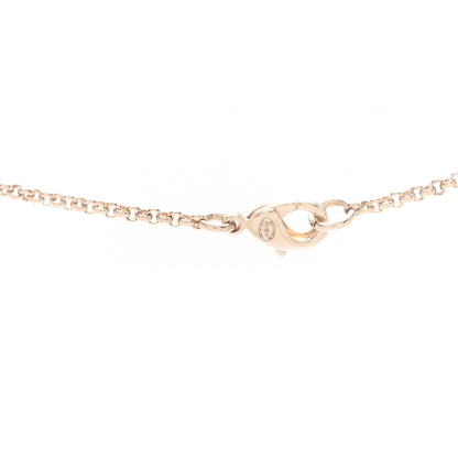 Chanel CC Heart Chain Pendant Necklace Gold 5 of 6