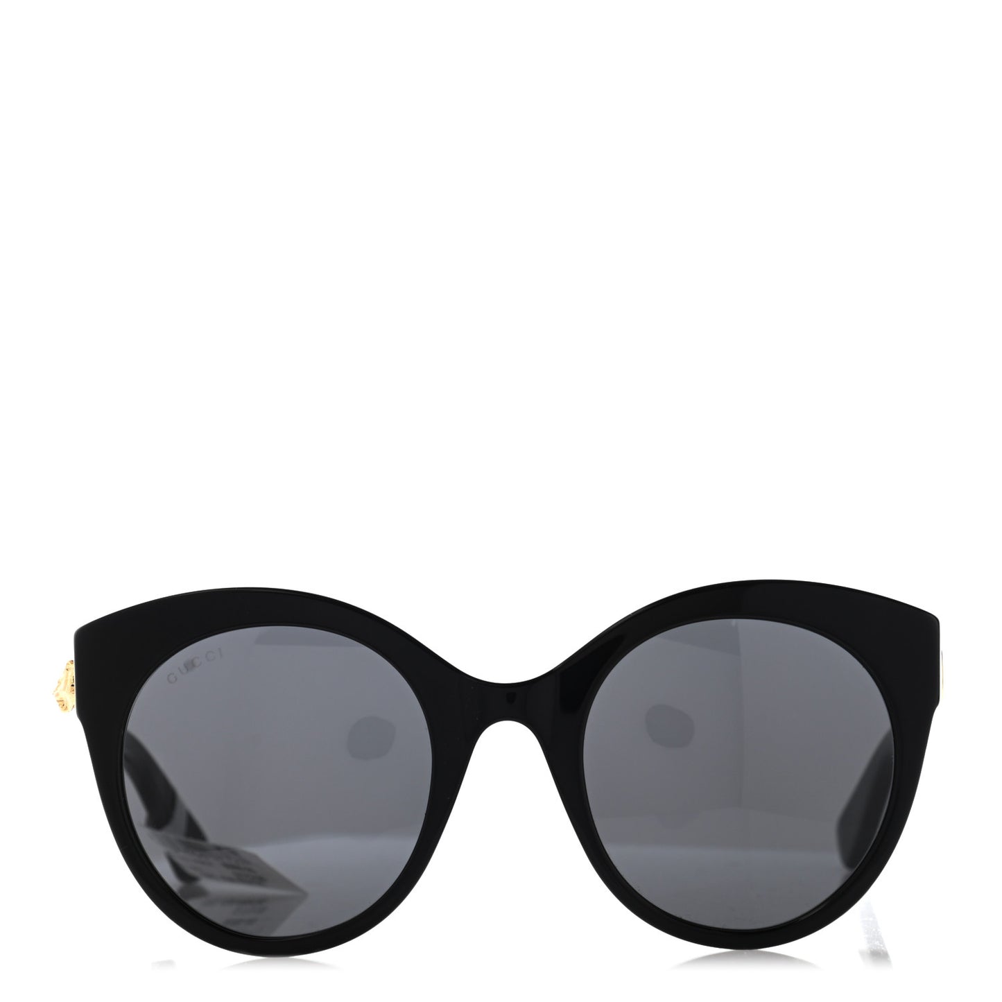 Round GG Sunglasses GG0028S Black