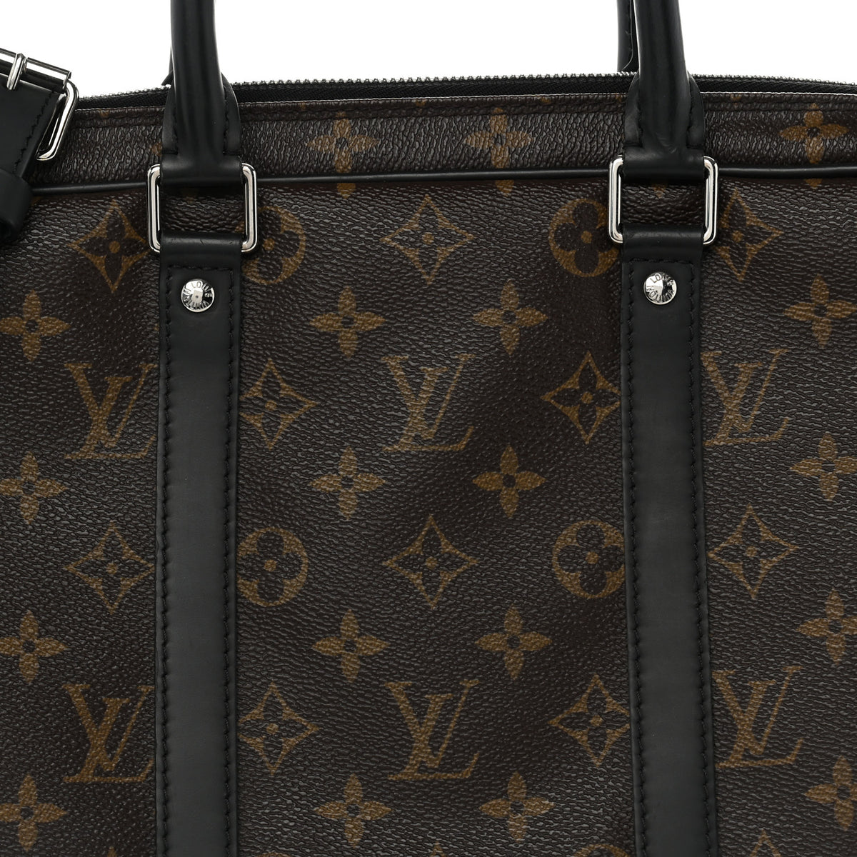 Louis Vuitton Monogram Macassar Porte-Documents Voyage PM 12 of 19