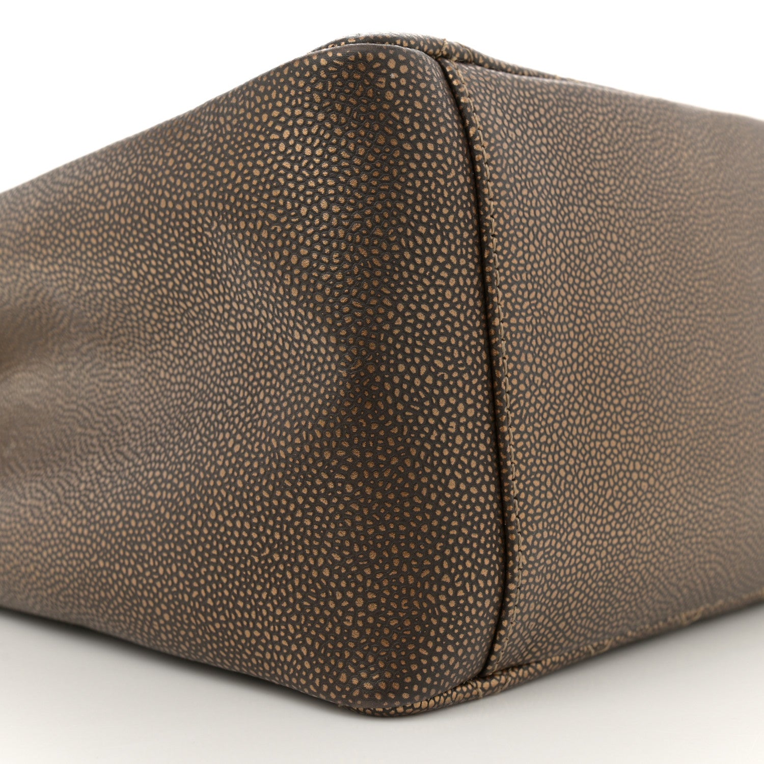 Chanel Metallic Caviar Quilted Grand Shopping Tote GST Bronze 9 of 10