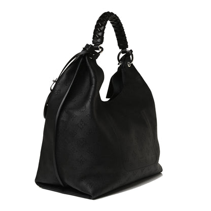 Louis Vuitton Mahina Carmel Hobo Black 3 of 16