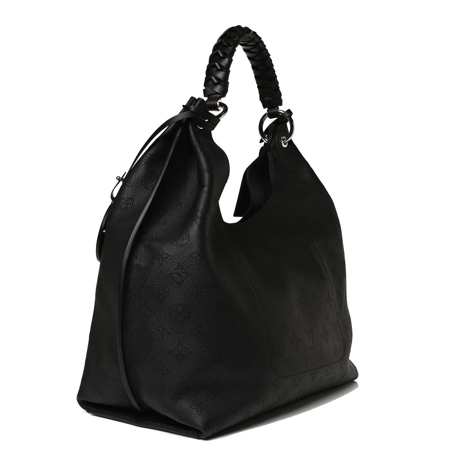 Louis Vuitton Mahina Carmel Hobo Black 3 of 16