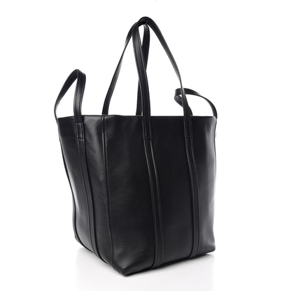 Balenciaga Calfskin Large Laundry Cabas Tote Black 3 of 12