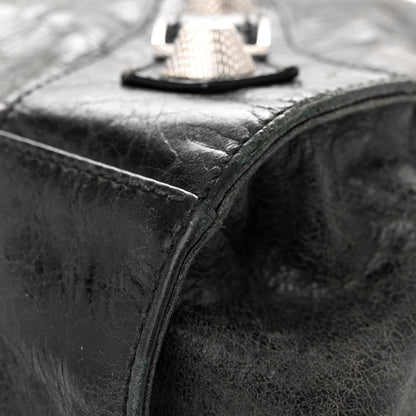 Balenciaga Agneau Giant 21 Silver Hardware Folder Black 19 of 40