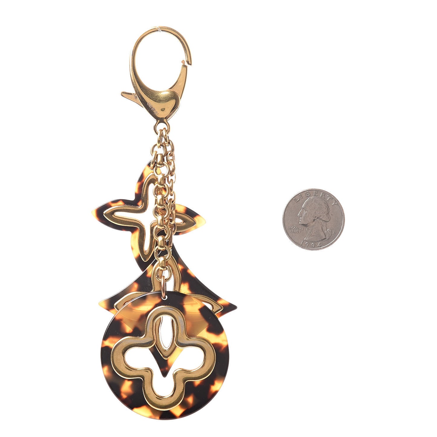 Insolence Bag Charm Ecaille