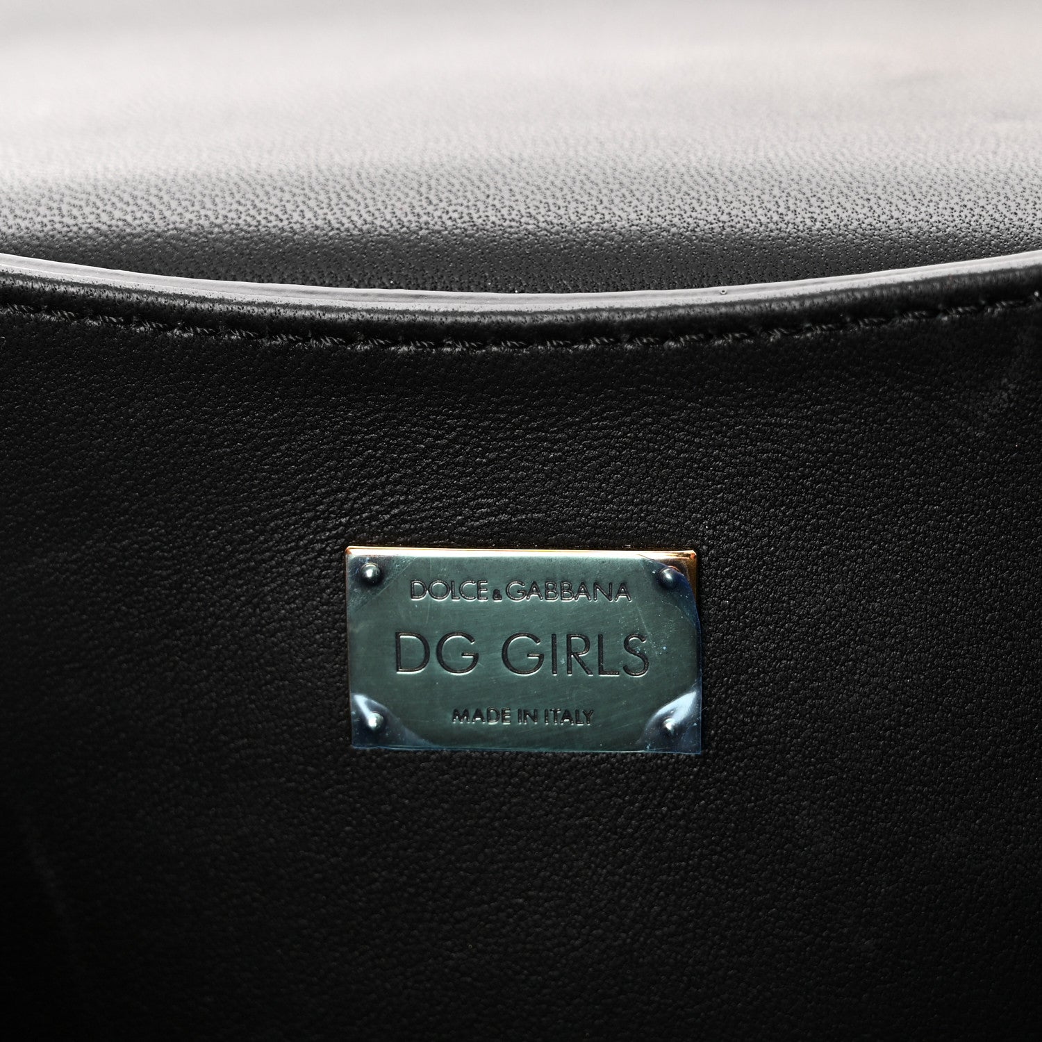 Dolce & Gabbana Nappa DG Girls Shoulder Bag Black 6 of 9