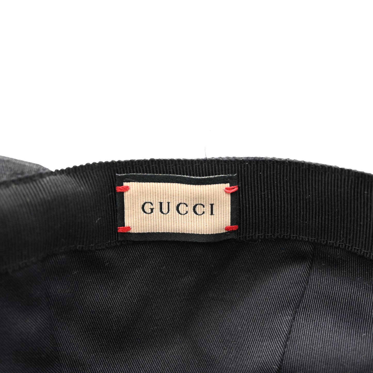 Monogram Textured Dollar Calfskin Zeno Baseball Hat M Black
