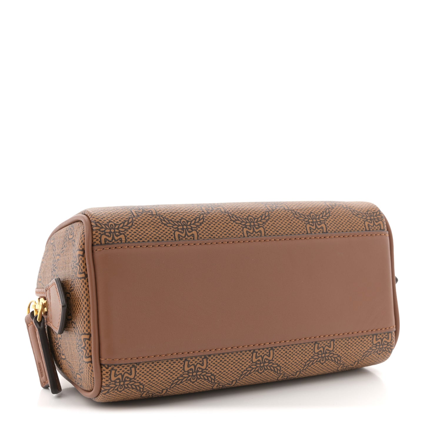 Lauretos Nappa Mini Ella Boston Bag Cognac
