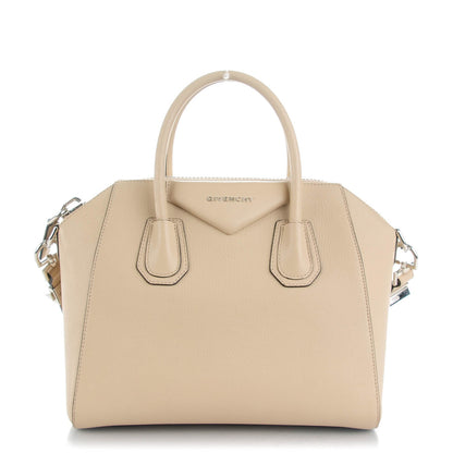 Givenchy Sugar Goatskin Small Antigona Mastic 1 of 8