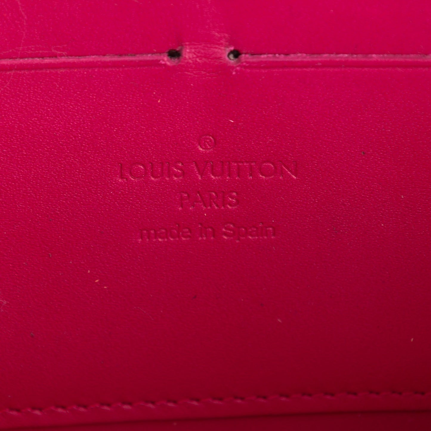 Vernis Zippy Wallet Rose Indien