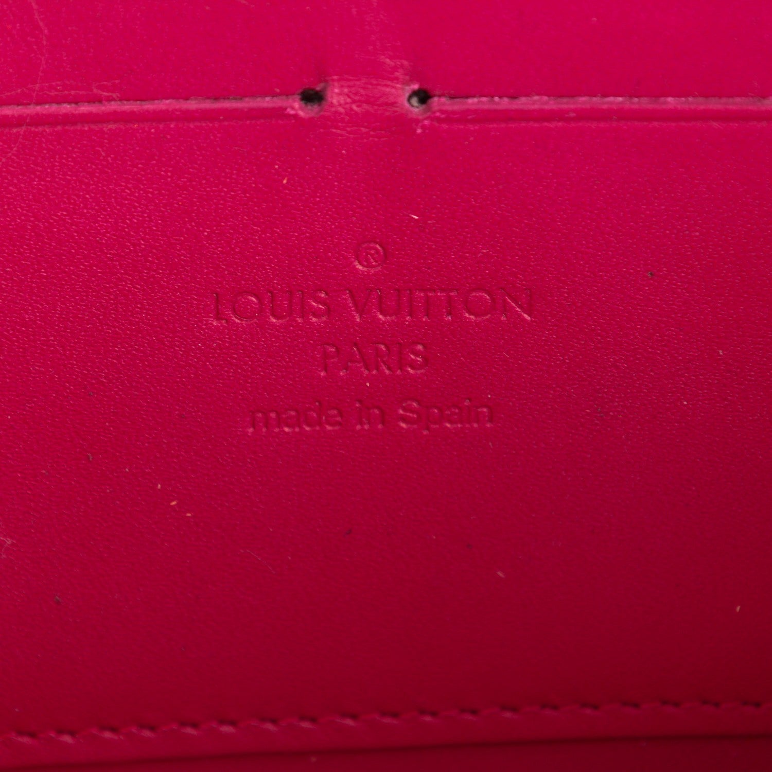 Louis Vuitton Vernis Zippy Wallet Rose Indien 6 of 8