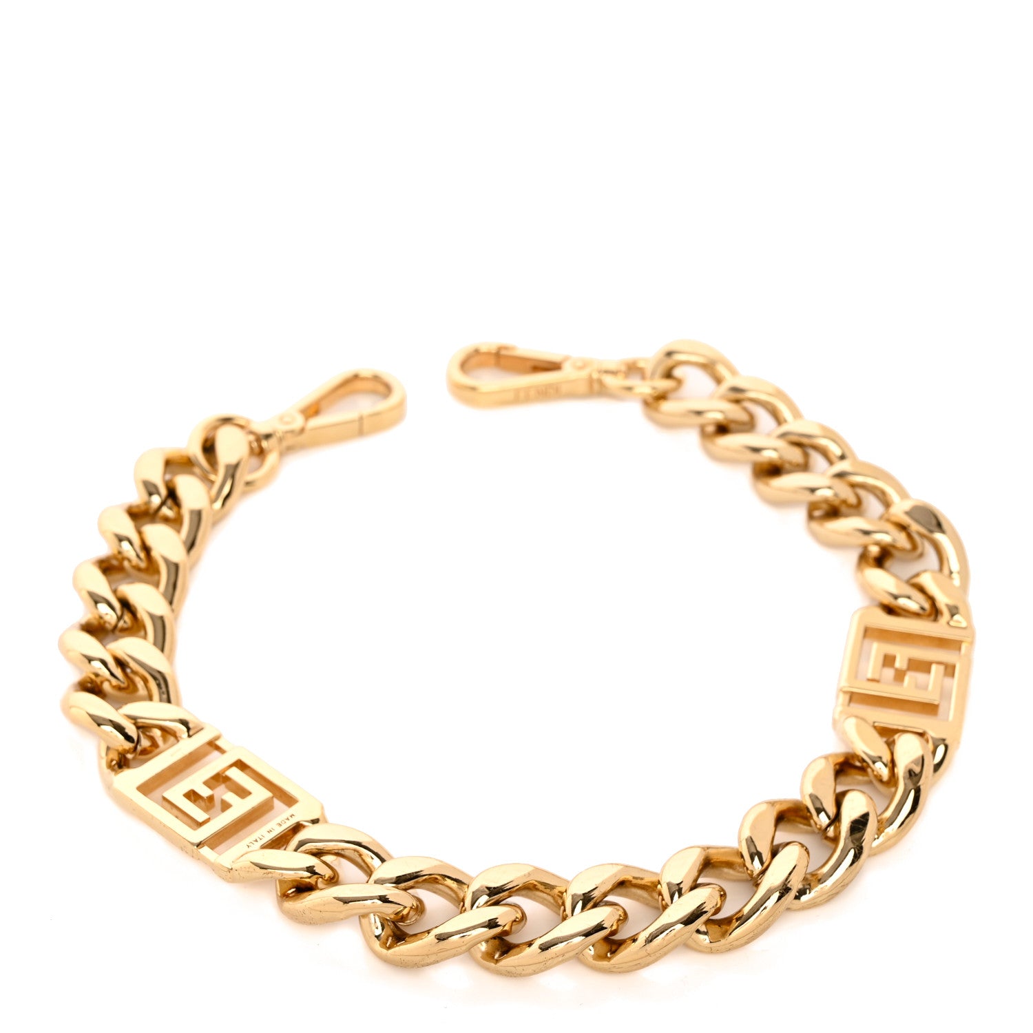 Versace FENDI X VERSACE Metal Strap You Gold 2 of 8