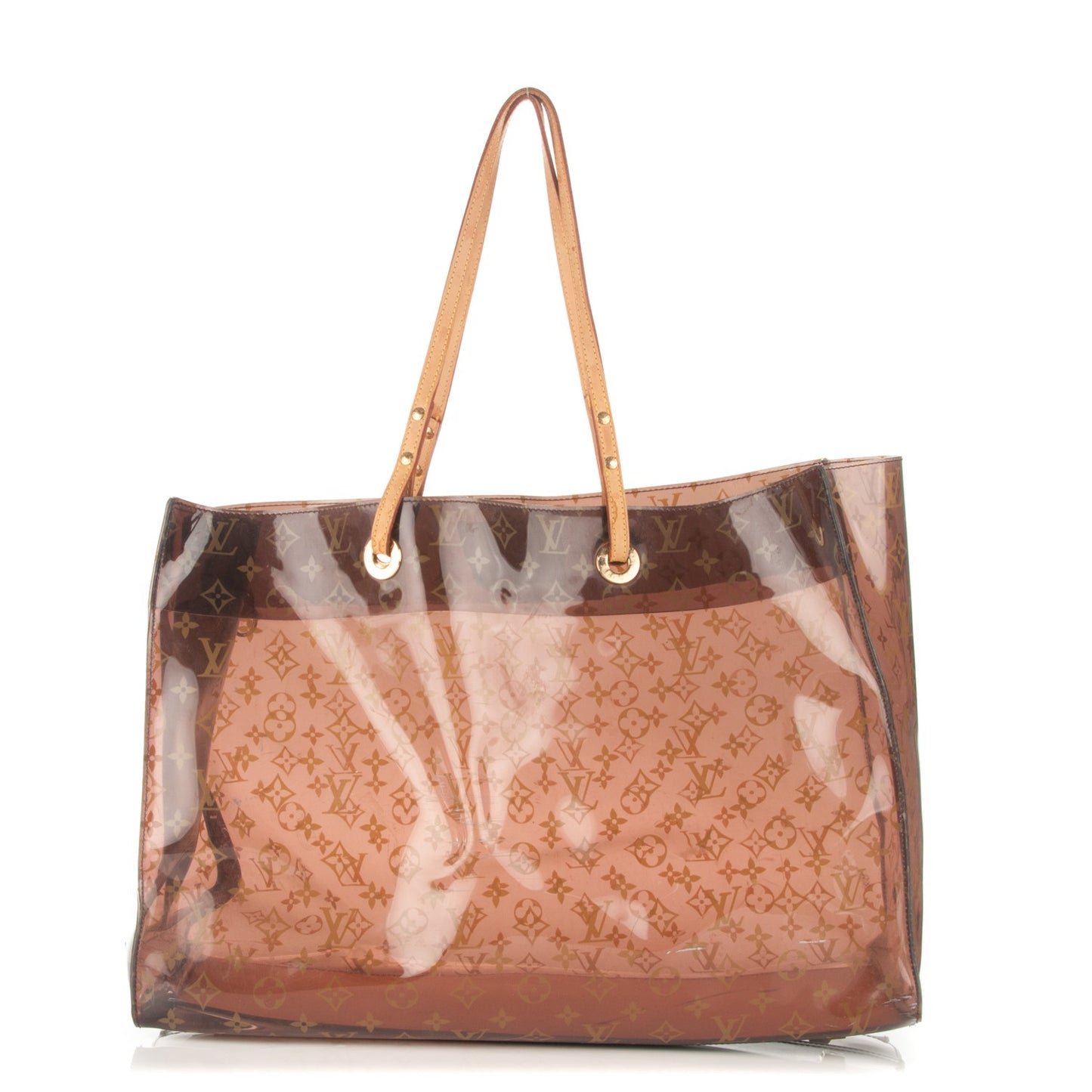 Vinyl Monogram Ambre Sac Cabas GM