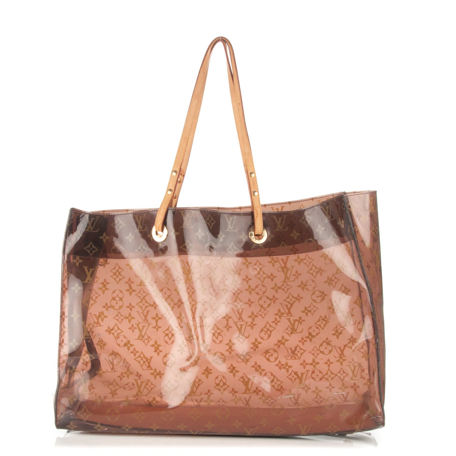Louis Vuitton Vinyl Monogram Ambre Sac Cabas GM 1 of 10