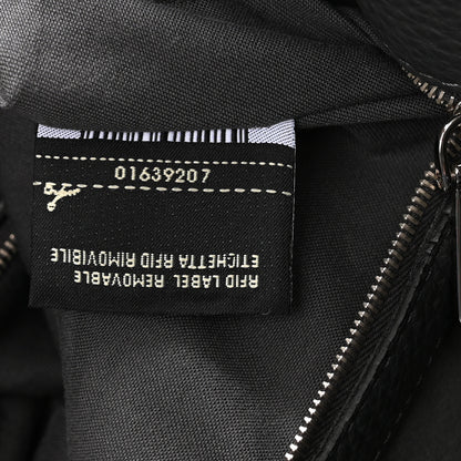 Fendi Nappa Romano Selleria Fringed Small Anna Bucket Bag Blue Cuoio 8 of 11