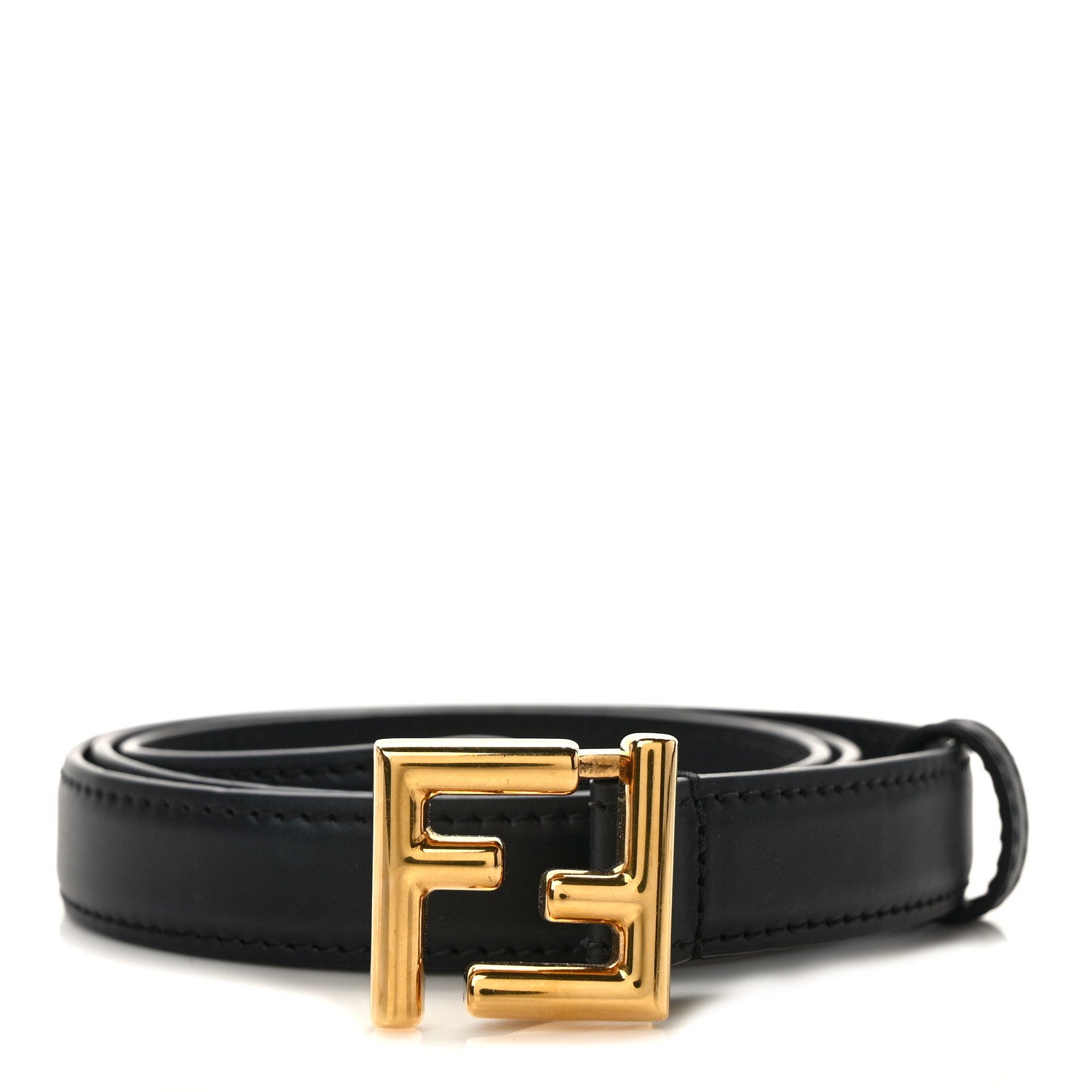 Fendi Vitello King FF 2CM Belt 80 32 Black 1 of 6
