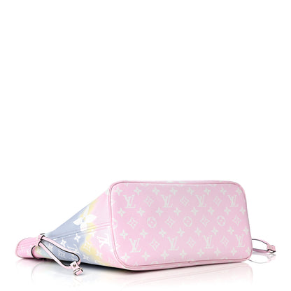 Louis Vuitton Monogram Escale Neverfull MM Pastel 4 of 8