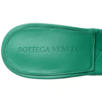 Bottega Veneta Nappa Maxi Intrecciato Lido Mule Sandals 36.5 Acid Turquoise 7 of 8