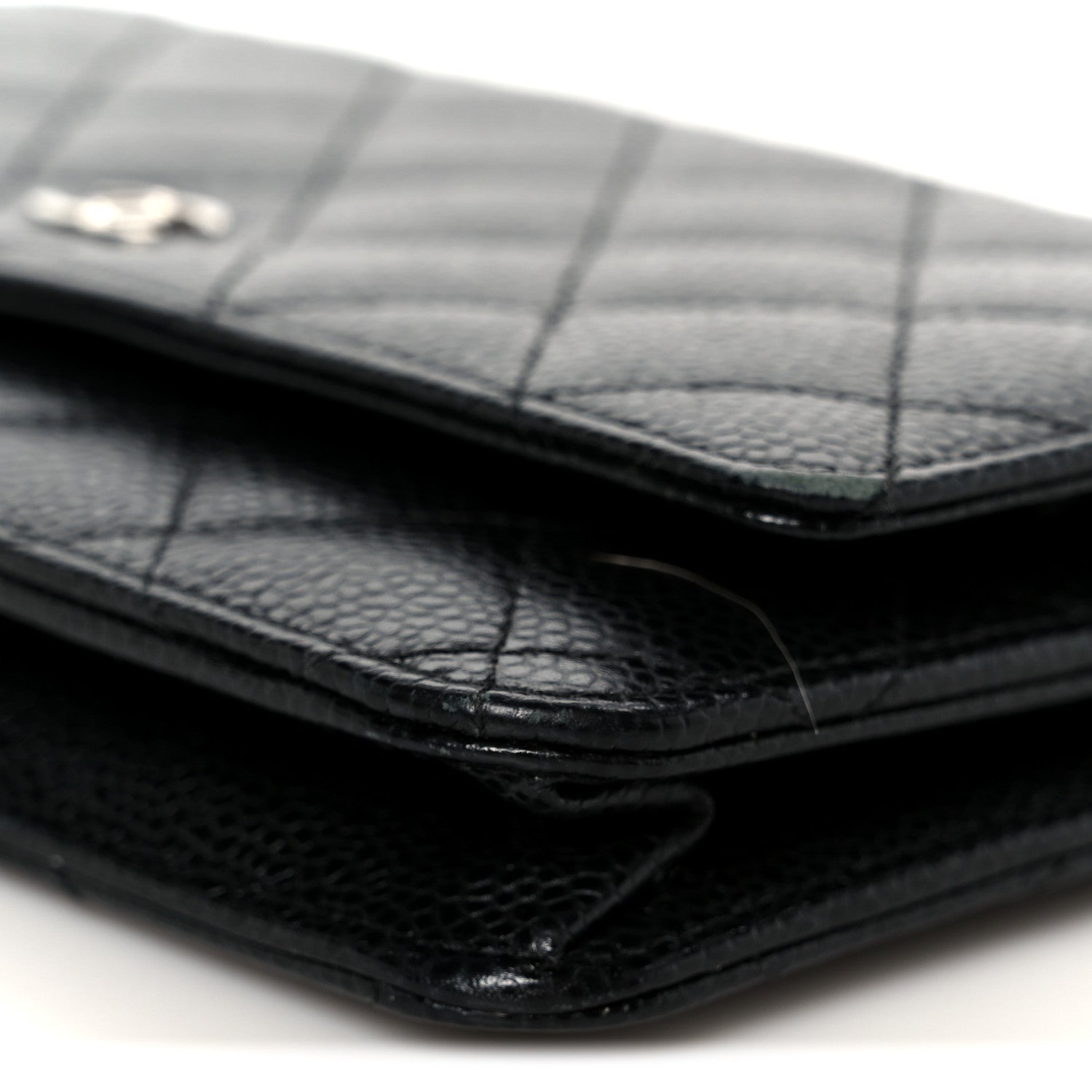 Chanel Caviar Quilted Wallet on Chain WOC Black 11 of 11