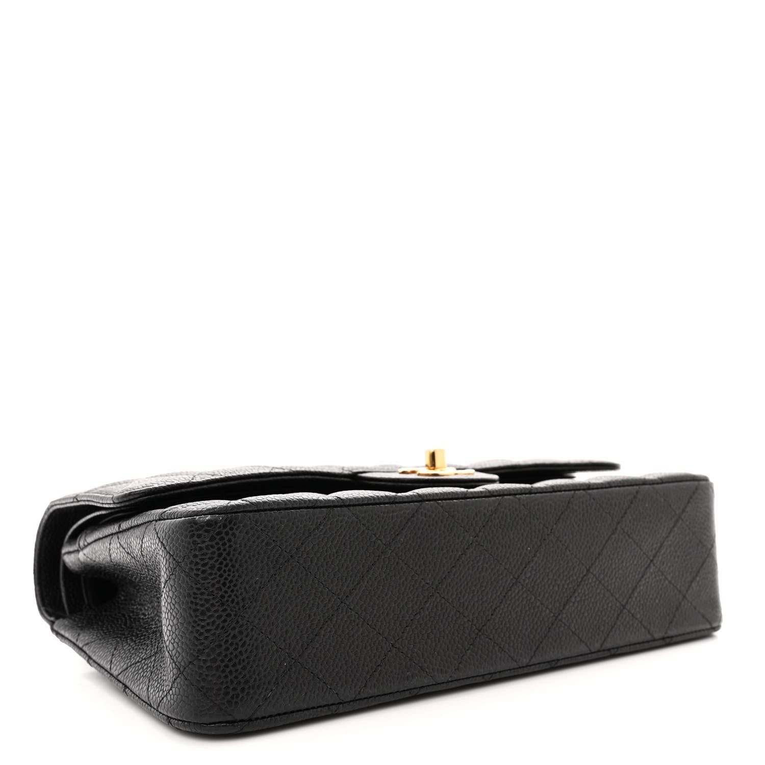 Chanel Caviar Quilted Medium Double Flap Black 5 of 13